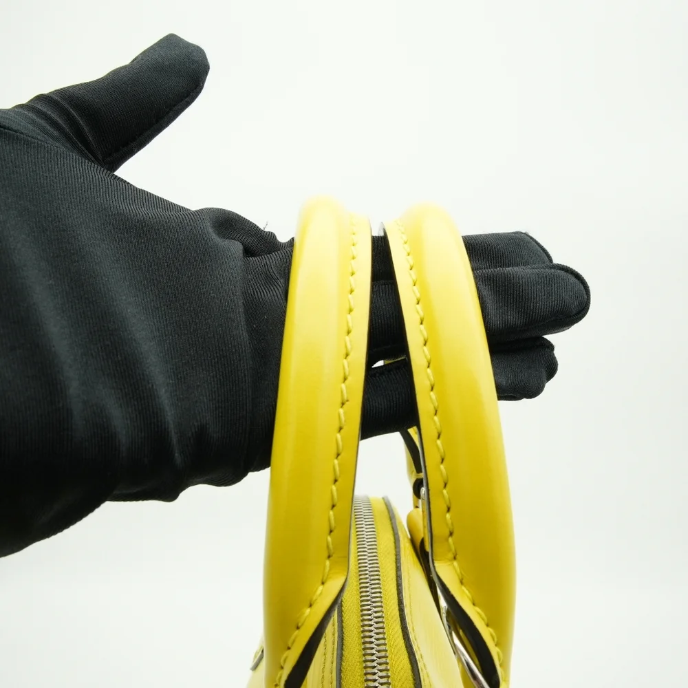 Authentic Louis Vuitton EPI Alma BB Yellow - Picture 14 of 16